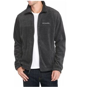 Columbia Steens Mountain Fleece Jacket Full Zip Size XL Chest 50” Length 28”